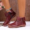 Women Boots Flats  Ankle Boots Fashion Causal Comfortable Shoes Winter Booties Female Casual Shoes Woman Big Size 35-43