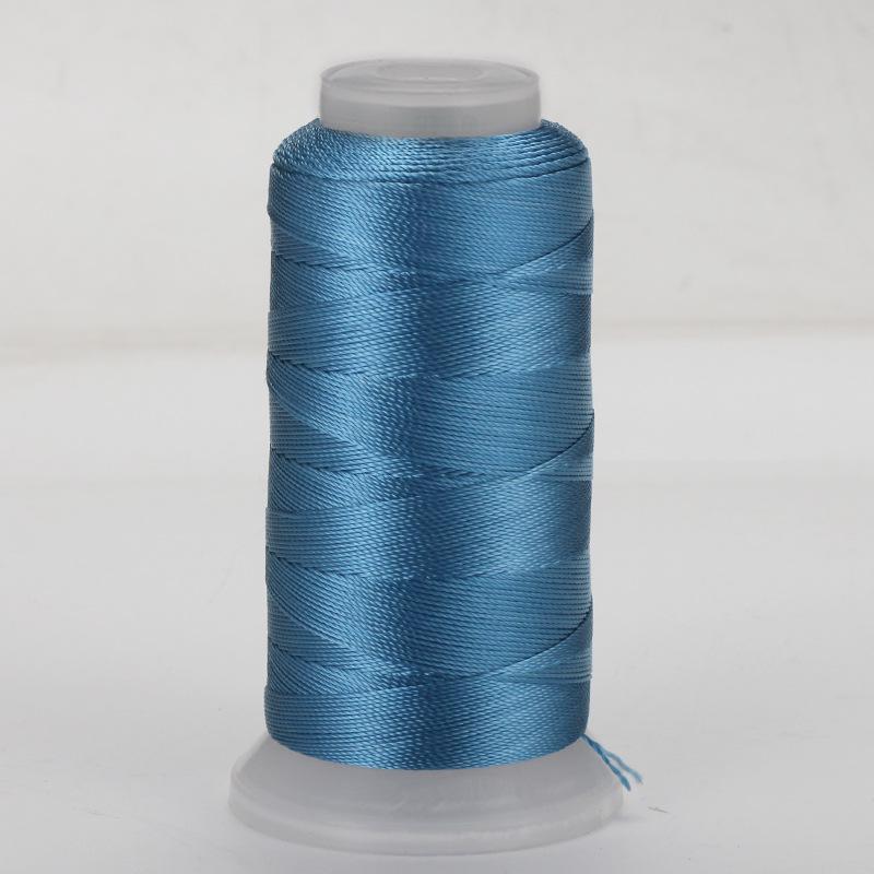 Czerwony pleciony sznurek 0,8 mm 18-żyłowy do nawlekania koralików, węzłów chińskich, frędzli, owijania drutem i bransoletek DIY.