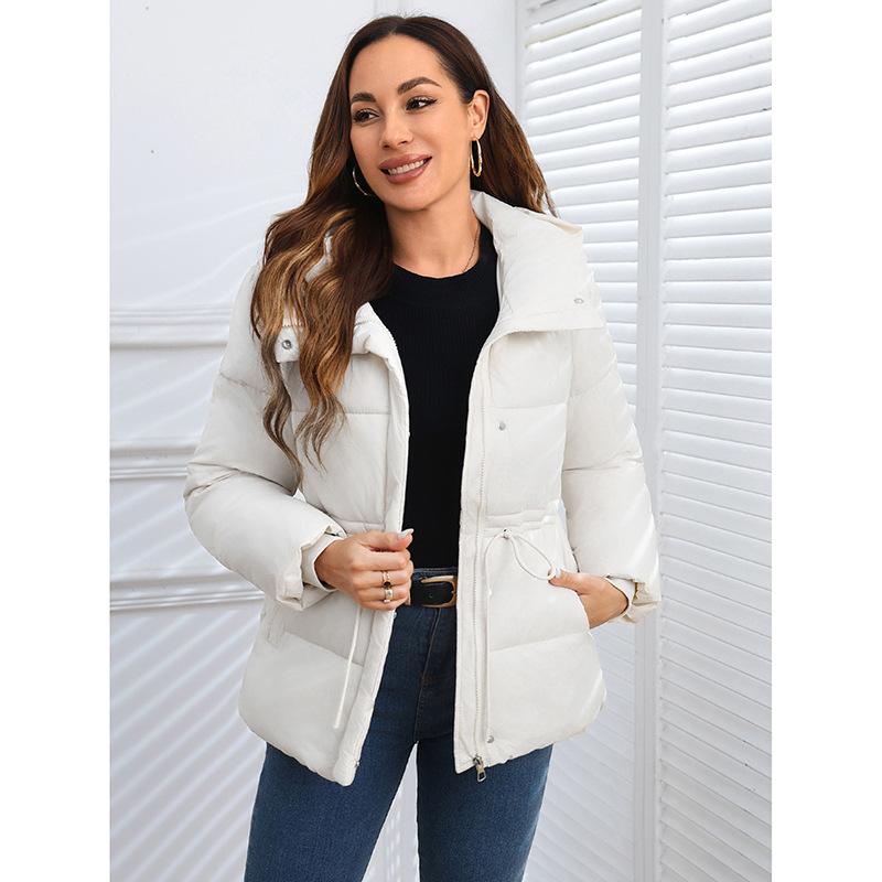 Padded clothes winter new fashion temperament large size women's bread clothes jacket padded jacket padded clothes thickened