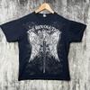 Y2K Grunge Revolution Is Now Affliction Mens T Shirt Black Size Medium Wings Unisex T-Shirt