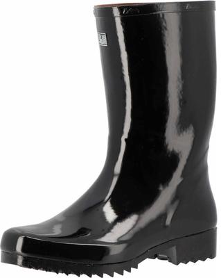 2E [Koshin Rubber] Herrenstiefel, halblang, schwarz, 30,0 cm,