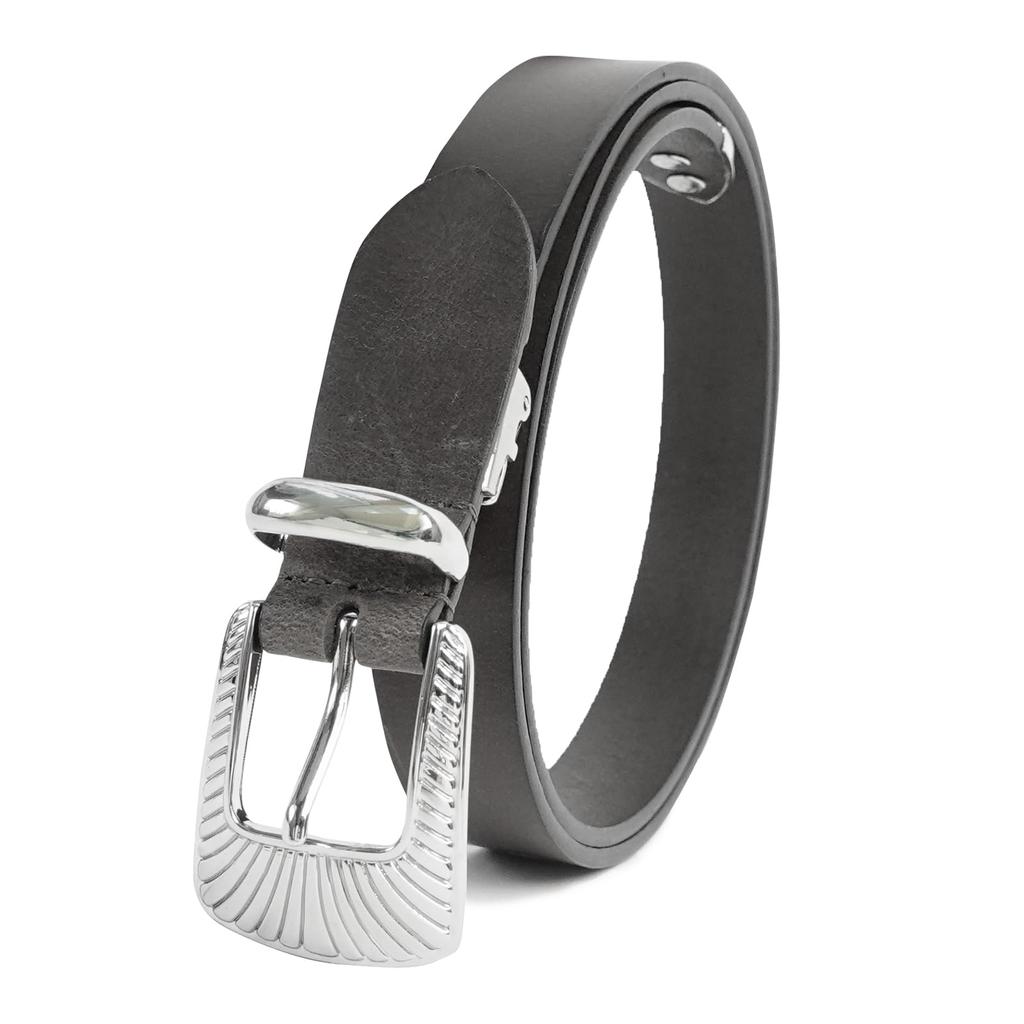 Fineplus Lee Vintage Genuine Western 0120599 Belt, 25mm, 112cm, Leather, Style,