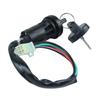 4 Pin Ignition Switch Key Set with Cap for 50cc 70cc 90cc 110cc 125cc 150cc 200cc 250cc TaoTao SUNL Chinese ATV Dirt Bike Electric Scooter