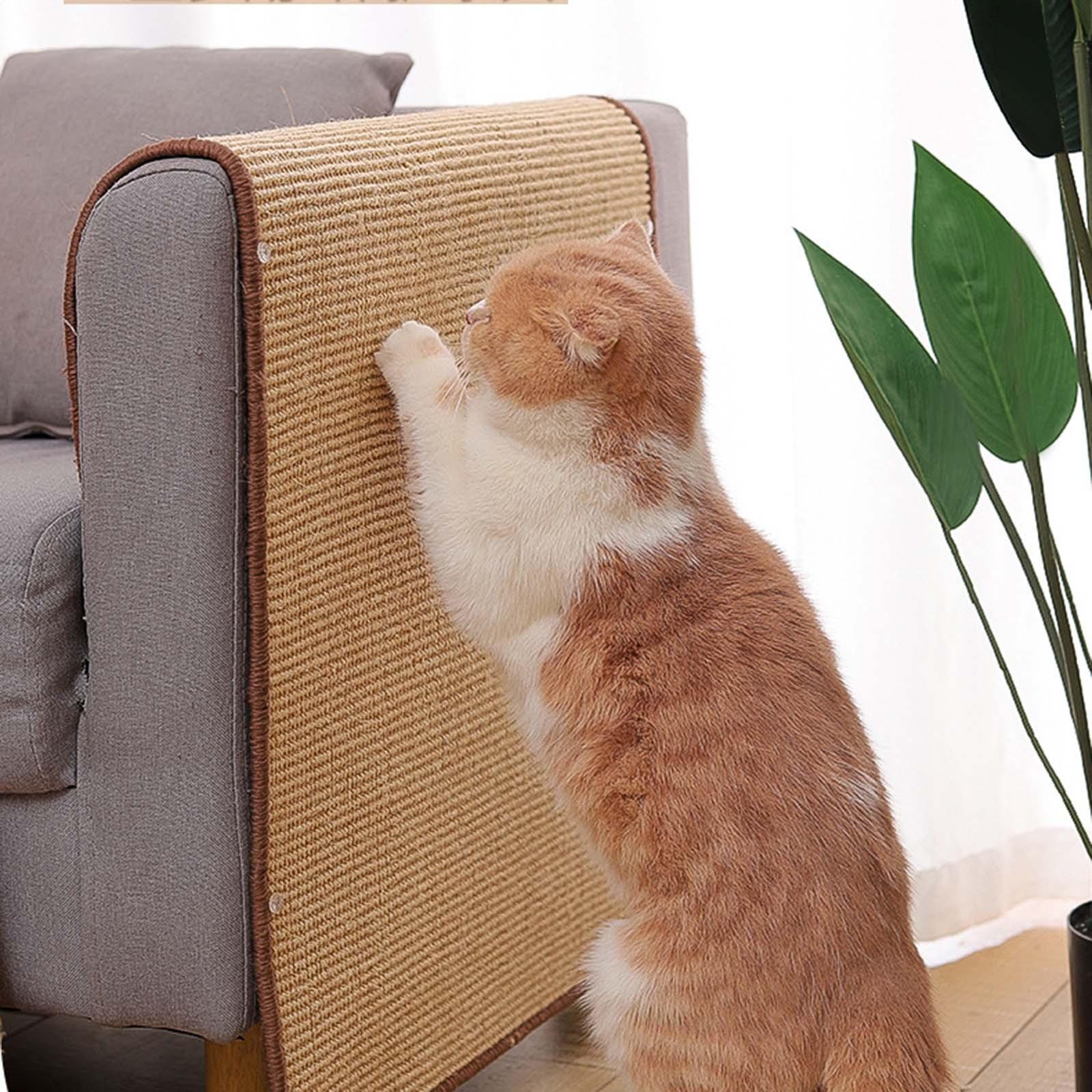 Sisal Cushion Pet Cat Scratching Board Sofa Against Cat Scratching And Without Cat Supplies Scratch One (as the picture,One Size)