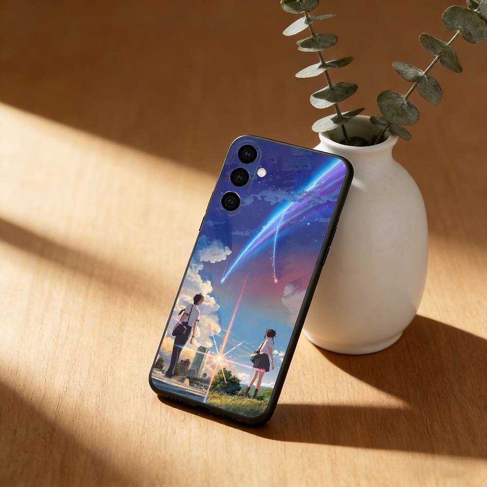 

Anime Y-Your Name Phone Case For Samsung Galaxy A91,80,73,72 ,71,53,52,32 ,31,22,21s,20,Soft Black Case Samsung a53 5g