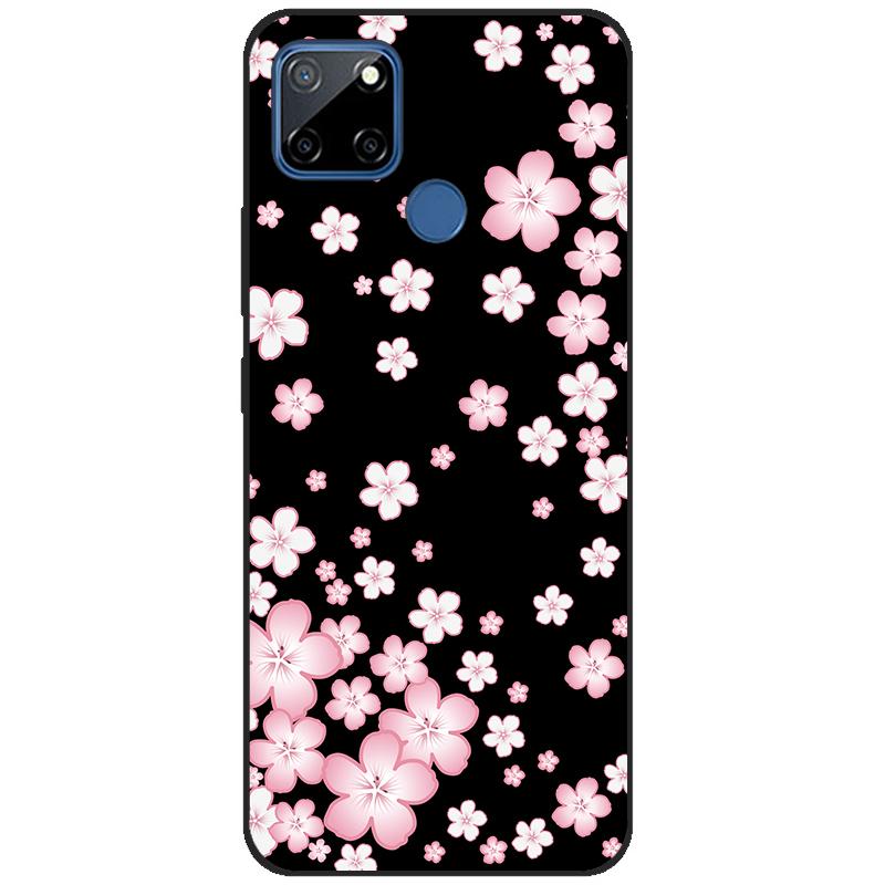 Realme için 7i RMX2193 Kılıf 6.5 ''Silikon Yumuşak TPU Kılıf OPPO Realme için C12 telefon kılıfı arka kapak Realme7i RMX2103 Fundas