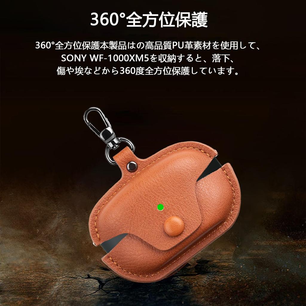 YAODLE Case Sony Case Genuine Leather Italian Leather SONY Cover Luxury Genuine Leather PU Leather Full Protection Shockproof Compatible with Wireless