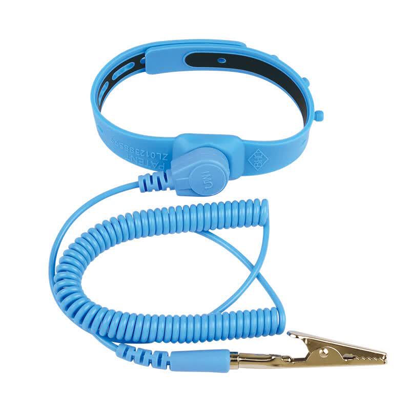 TOPFORZA ES-2103 Adjustable Silicone Anti-Static Wrist Strap