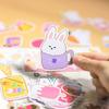 40pcs/set Cute Animal Sticker Cartoon Phone Case Decorative Stickers Girls DIY Journal Stickers Kids Stationery Stickers