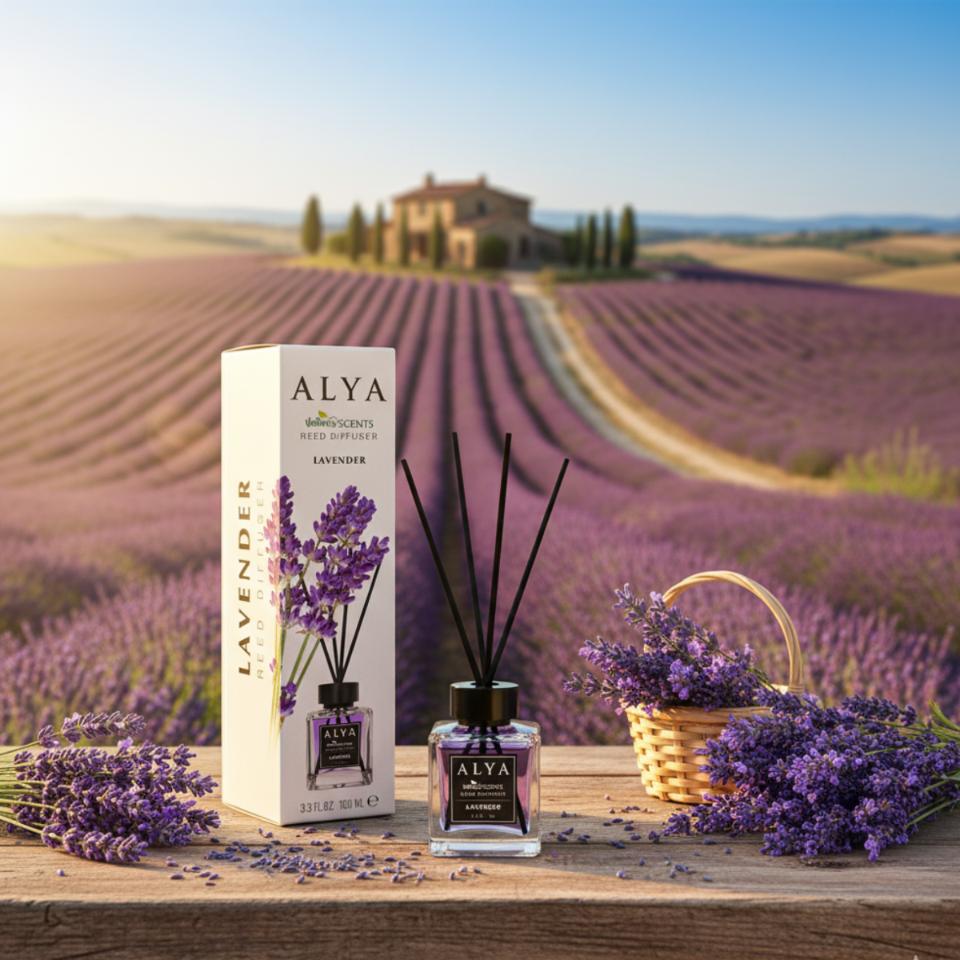 Super Merchant Alya Geurstokjes Lavendel 100ml