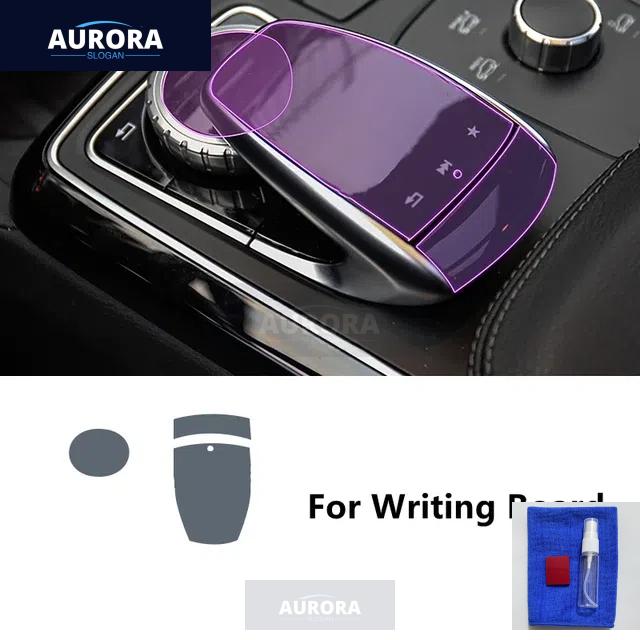 

For Mercedes-Benz GLE/GLS 16-19 W166 X166 Car Interior Center Console Transparent TPU Protective Film Anti-scratch Accessories For Writing Board