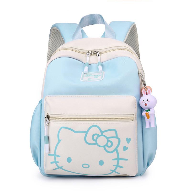 Adorable Cartoon Backpack For Girls Trendy Oxford Fabric Fun Lightweight School Bag