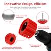 Copper Pipe Tubes Cleaner with Twisted Wire Cleaning Brush for Drill Pipe Cleaners Plumbing Stainless-Steel Wire Bristles