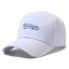 Vintage Letter Embroidery Baseball Cap Outdoor Breathable Peaked Caps Gifts
