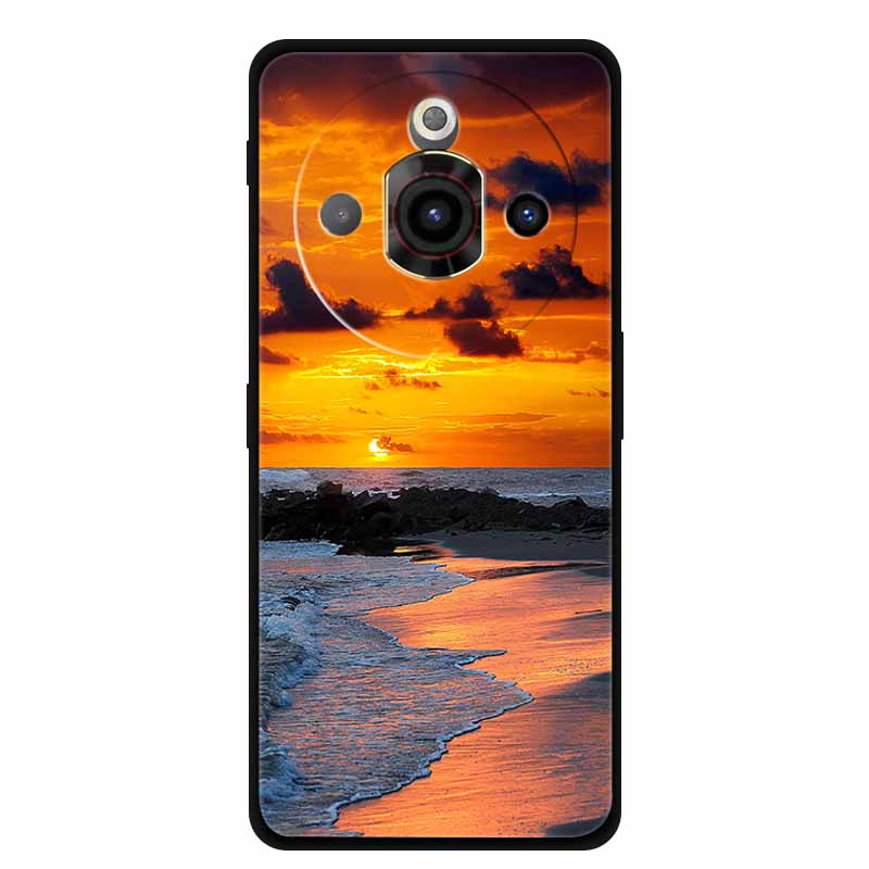 For NUBIA Focus Pro 5G Case Original Soft Silicone TPU Phone Cases Back Cover For NUBIAFocus Pro Fashion Planet Protective Coque