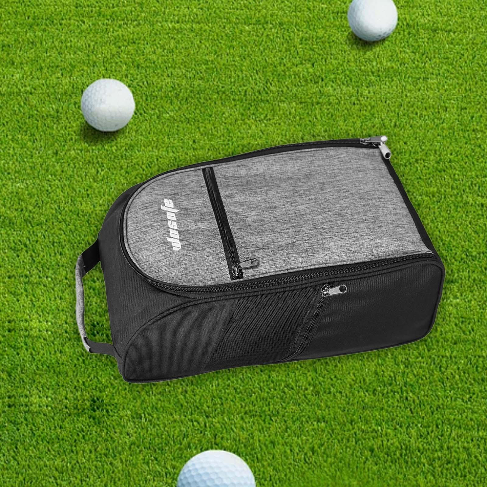 

Дышащая сумка для обуви для гольфа с ручкой, аксессуары, дорожная сумка-органайзер для улицы серый
