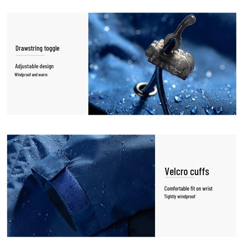 Three-in-One Detachable Softshell Jacket: Waterproof, Warm & Windproof