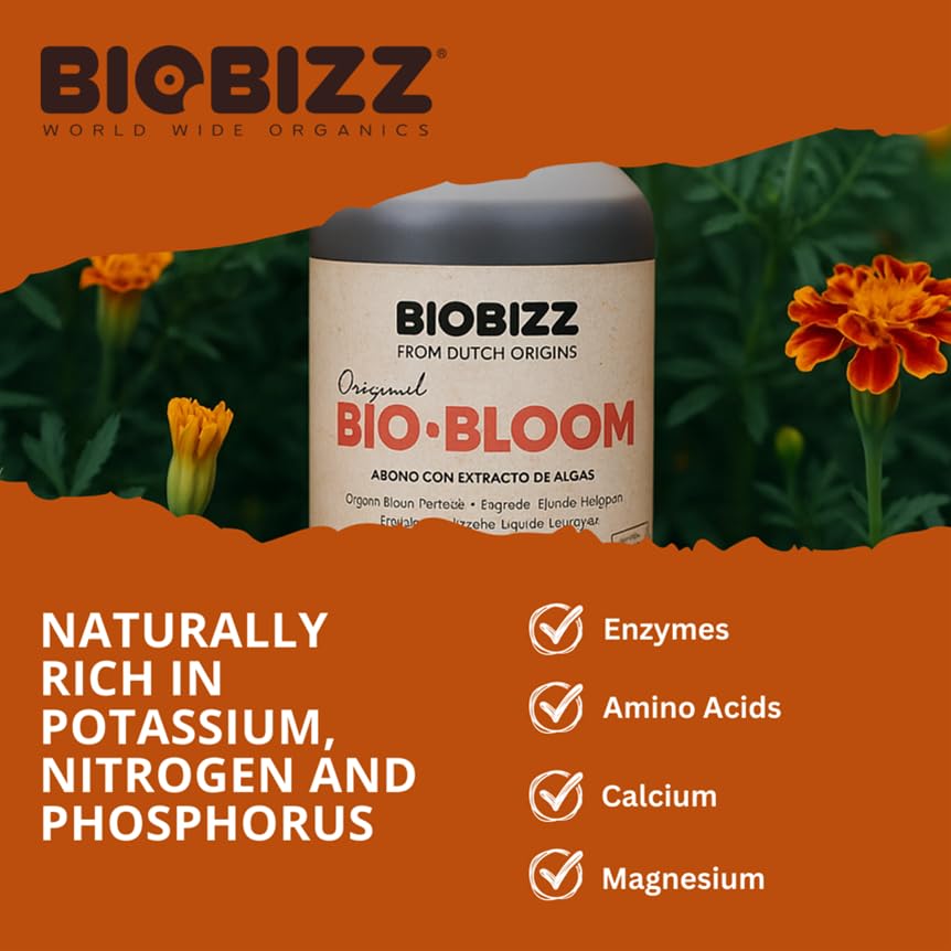 BioBizz Organic Liquid Fertilizer Bio Bloom 1L