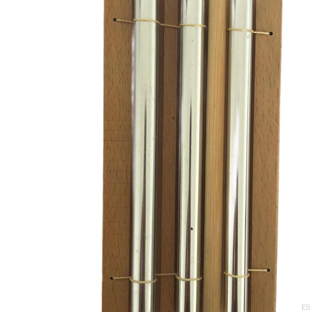 Hand Chime Bell Wind with Mallet Multipurpose Portable Music Instrument Meditation for