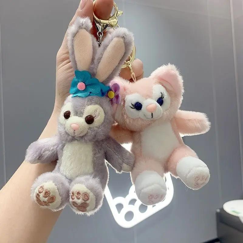 Stellalou Plush Small Pendant Linabell Cartoon Car Key Doll Key Pendant Kawaii Backpack Pendant Girls Birthday Gifts