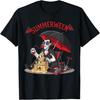 T-shirt d'Halloween gothique Vampire de Summerween Château de sable sur la plage Dracula