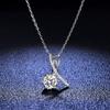 Tancise S925 Sterling Silver Moissanite Luxusný osobný náhrdelník s príveskom Dámsky klasický náhrdelník s prílivom na párty darček na párty