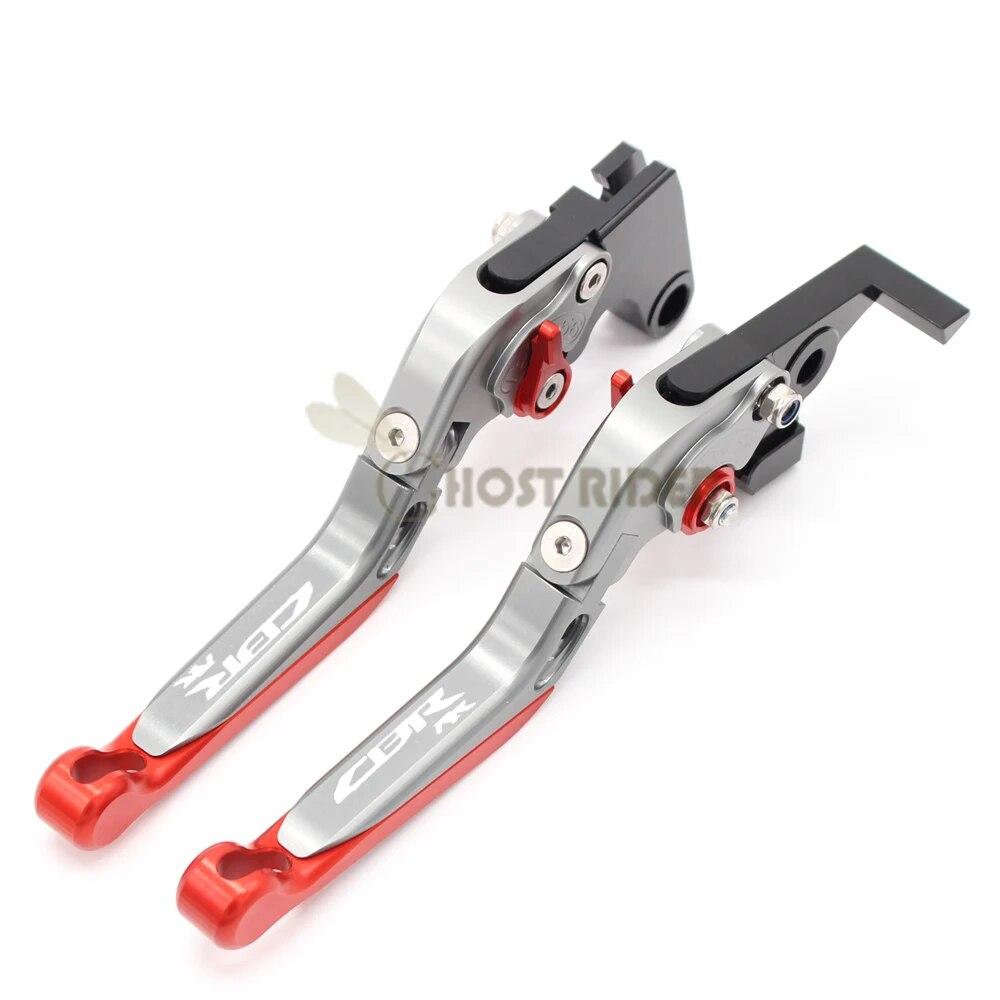 Pasuje pro HONDA CBR 1000RR CBR1000RR 2008-2016 Motocykl Nastavitelné skládací Vysouvací páčky brzdové spojky logo CBR RR