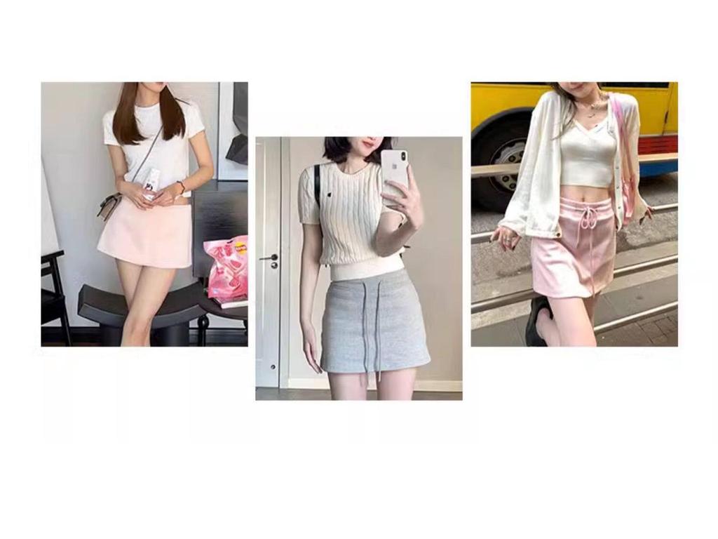 Women's Casual Hoodie Sportswear Set - Versatile Spring Jacket and Short Skirt Korean Style Outfit 2026