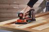 Cordless Mouse Body DIY Power Sanding Dust Collection Lightweight and BDCDS18B BLACK+DECKER Sander, Only, Tool, Tool, Function, Compact,