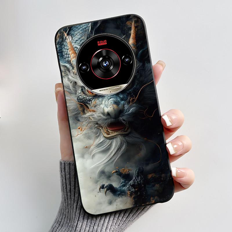 Funda Para ZTE Nubia Focus 2 Ultra Funda Z2463N Estética Lujo Linda Genial Niños Niñas Funda de Silicona Suave para Nubia Focus2 Ultra 5G