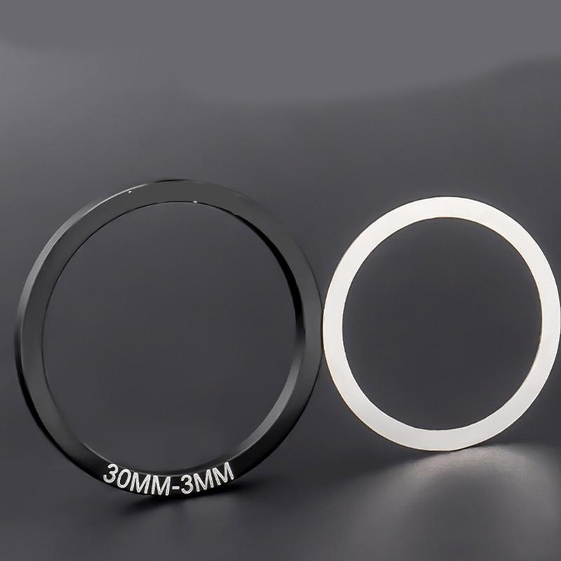6lots Good Quality Aluminum Bottom Brackets Spacers Bicycles Cranks Washers for Enhancing Cycling Performances