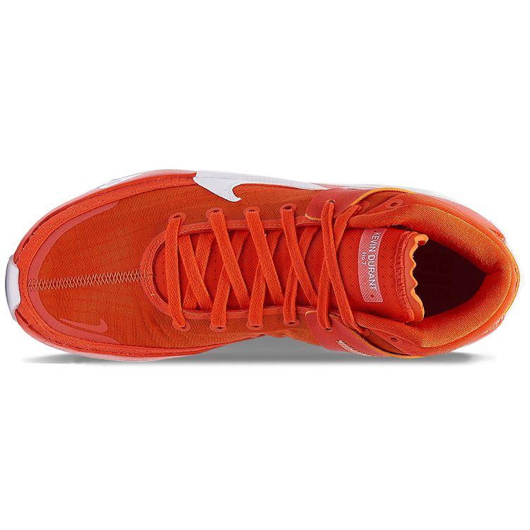 Nike KD 13 TB Team Orange Męskie Sneakersy Białe CW4115-802