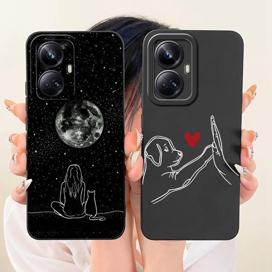 For Realme 10 Pro Case 10Pro+ Cover Rabbit Cartoons Silicone Soft Back Case For Realme10 Pro Plus Phone Case Protective Shell