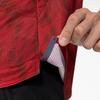 Mizuno Dry Aeroflow Short Sleeve Training Highly Breathable and Salsa Size M Men's T-Shirt, Material, Sweat-Wicking Quick-Drying, Red, (32MAB020)