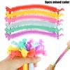 6/12Pcs Unicorn Elastic String Bracelets Sensory Fidget Toy Kids Birthday Party Favors Gift Goodie Bag Pinata Filler Anti-Stress