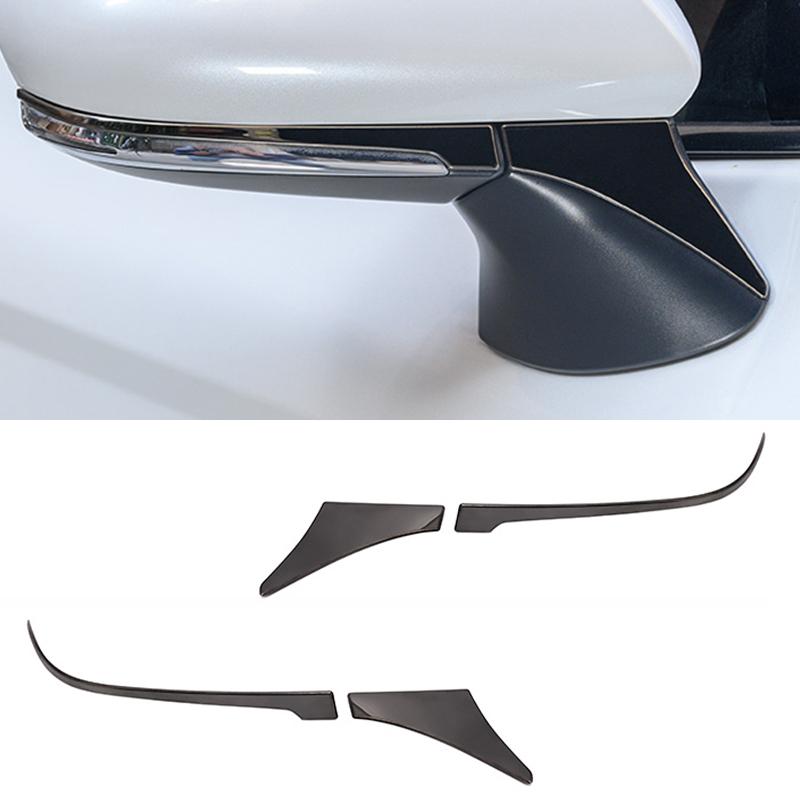 For Toyota Camry XV70 2018 Hybrid Stainless Car Rearview Mirror Side Molding Cover Trim Strip Stickers
