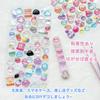 3D Transparent Decorative Stickers Glittery Decorations for DIY and Special Treats for Girls - Cute, Fans, Gifts, (Colorful/6 Pieces)