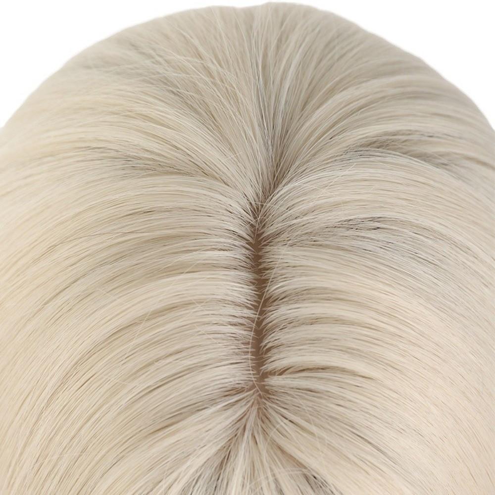 Cosplay Blonde Ombre Brown Wig Harajuku Jellyfish Head Hime Cut Wig Role-playing