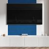 Self-Adhesive Vinyl Decorative Panel With Print 120x60 Cm Blue Color