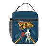 Back To The Future Insulated Lunch Bag for Women Kids Portable Food Boxes Thermal Lunch Box Tote