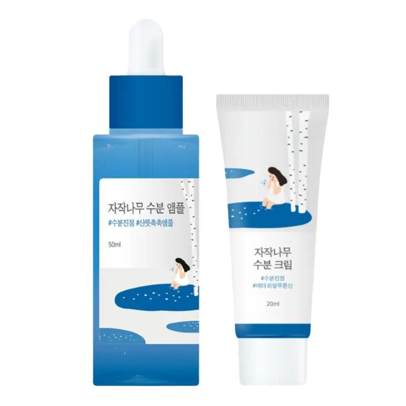 ROUND LAB Birch Juice Moisturizing Ampoule 50ml Special Set (Ampoule 50ml + Cream 20ml) 1