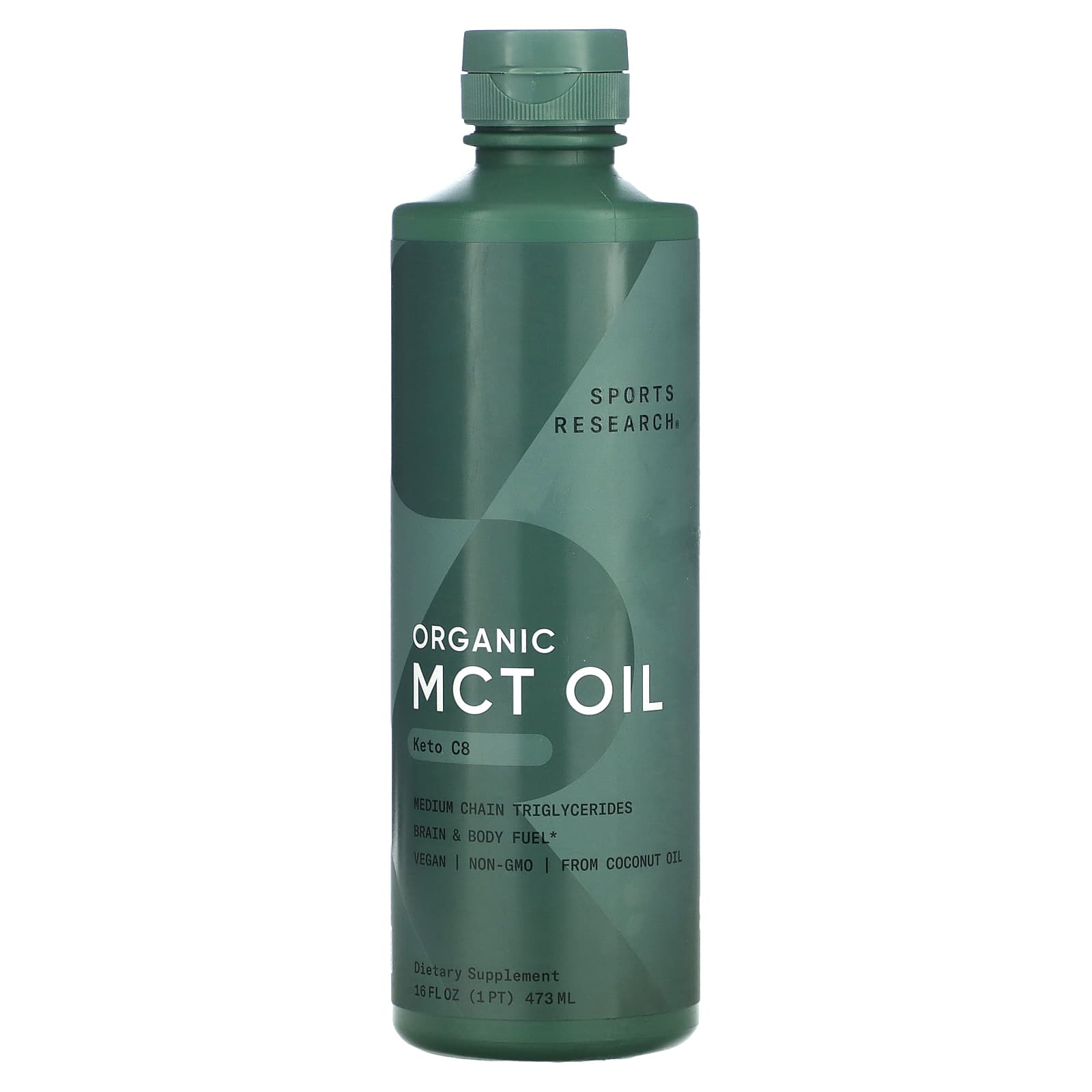 

Organic Mct C8 Oil, Unflavored, 473Ml(16Fl Oz)