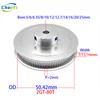 2GT 80 Dişli Triger Kasnağı Delik 5/6/6.35/8/10/12/12.7/14/16/20/25mm 6-15mm Kayış Genişliği İçin GT2 3D Yazıcı Senkron Tekerleği