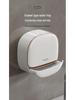 Luxury Wall-Mounted Soap Holder with Lid - No-Drill, High-End Draining Soap Storage Rack