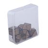 7Pcs/set Polyhedral Acrylic Dices Multiple Face Various Shape Digital Game Dices for Club Party Family Board Game Props