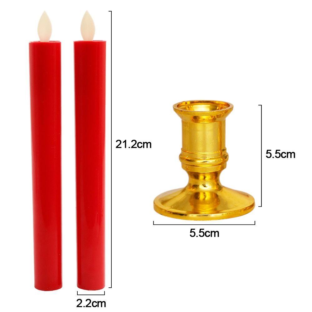 Energy-saving LED Lantern Candle Holders Party Decor Lights  Wedding Birthday Party Supplies