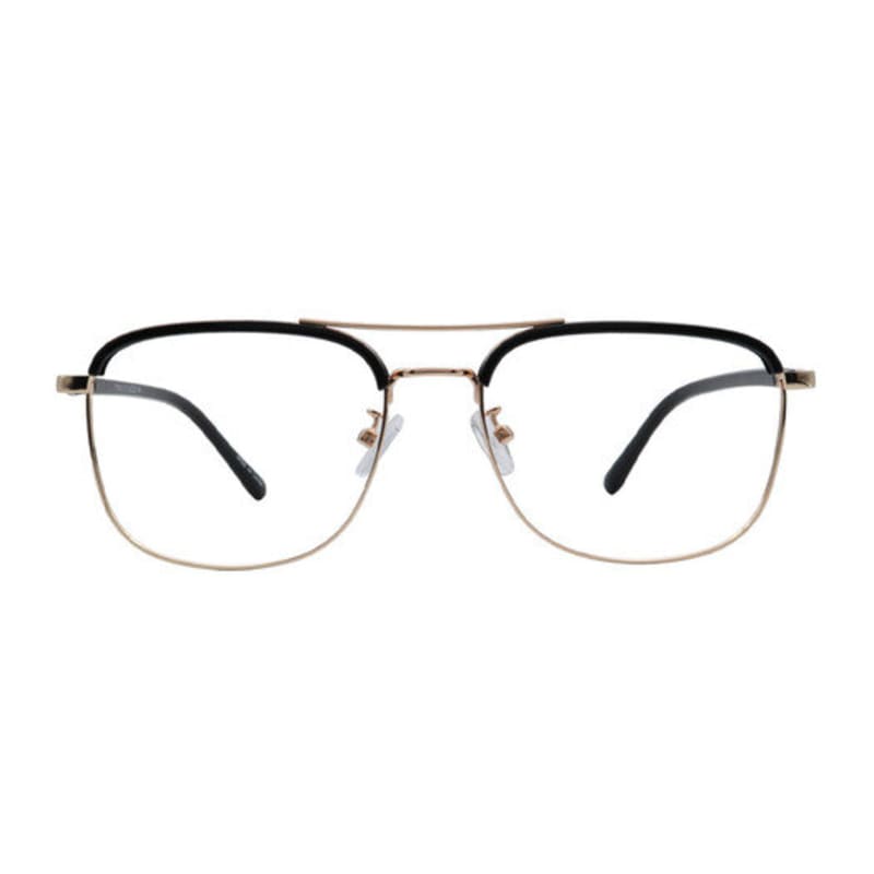 

Oart Salt Black Gold Two-Bridge Blue Light Blocking Glasses Frame BLACK GOLD