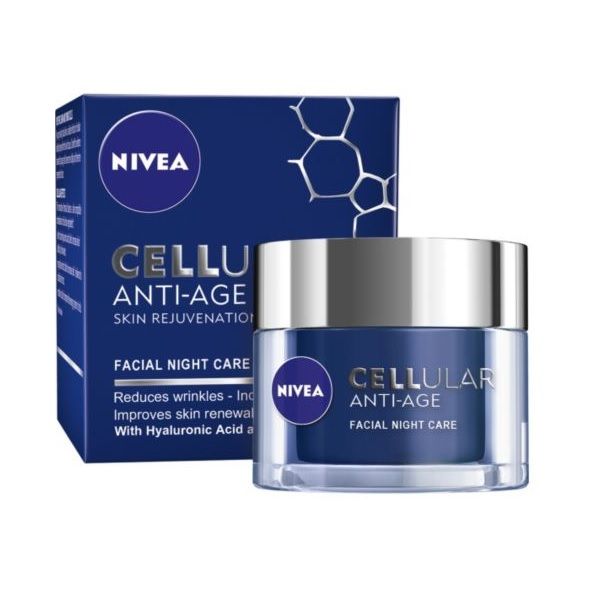 

Nivea Cellular Anti Age Skin Rejuvenation Night Cream 50ml