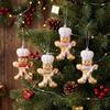 Hanging String Tree Pendant Cartoon Figurine Xmas Hanging Decor  Christmas Tree Decor