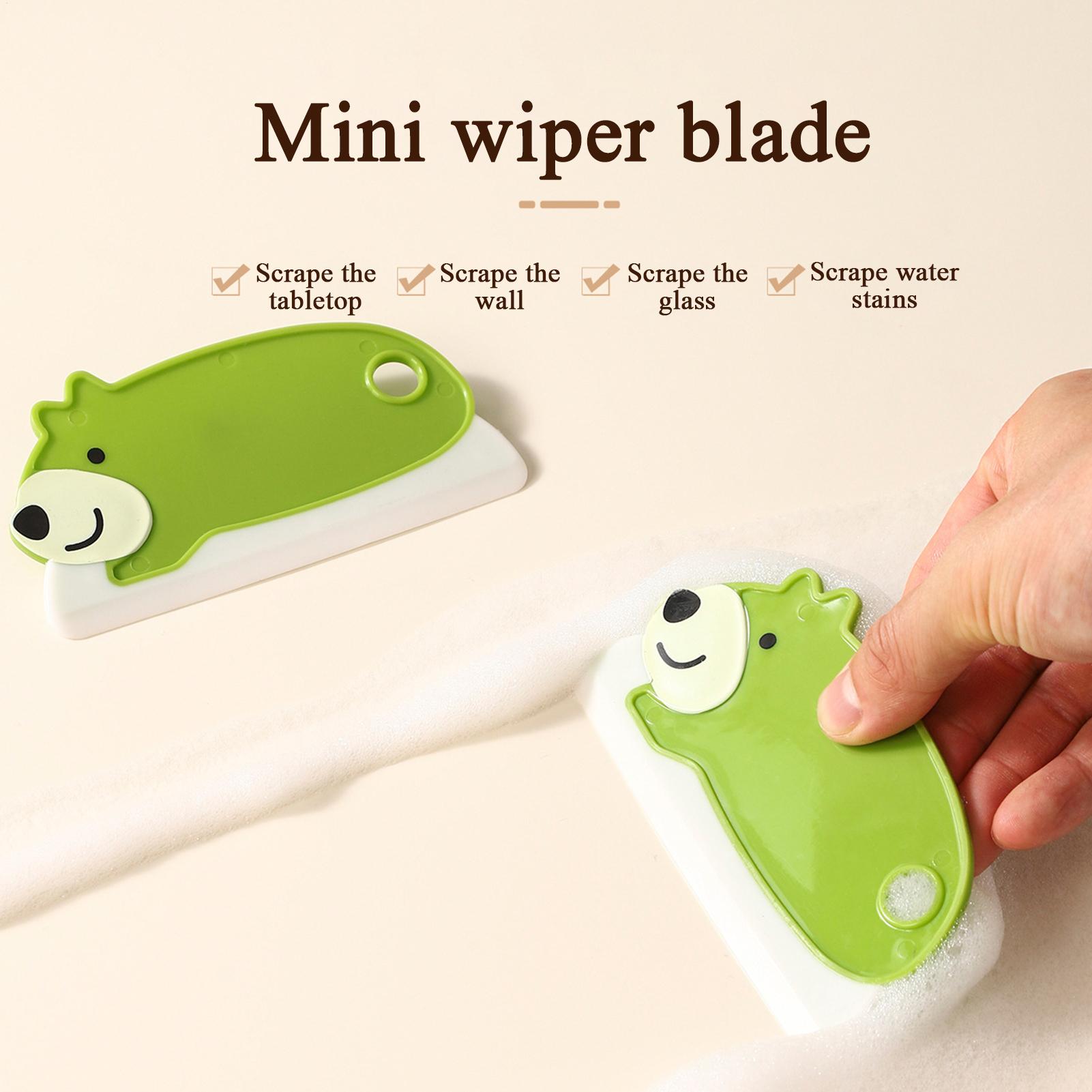 Mini Window Squeegee Cartoon Glass Scraper Kitchen Sink Squeegees For Sink Kitchen Countertop Bathroom Door Automotive Home China Mainland
